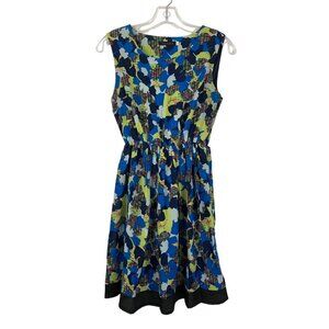 Tenki Women’s Blue on Blue Sleeveless Dress